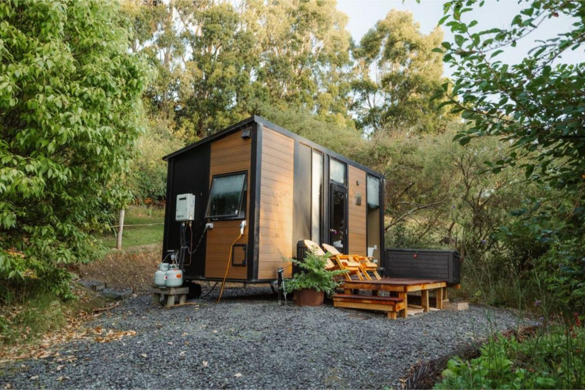 Tranquility Tiny House By Tiny Away Villa Owaka Ngoại thất bức ảnh