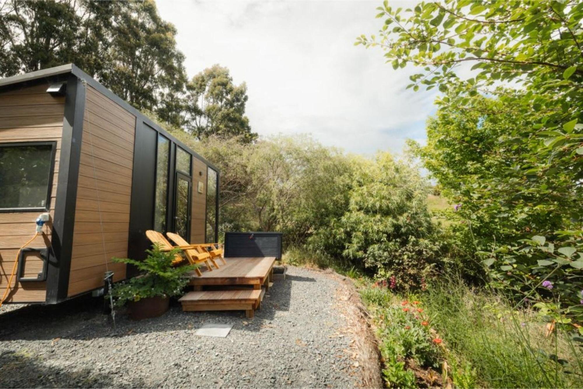 Tranquility Tiny House By Tiny Away Villa Owaka Ngoại thất bức ảnh